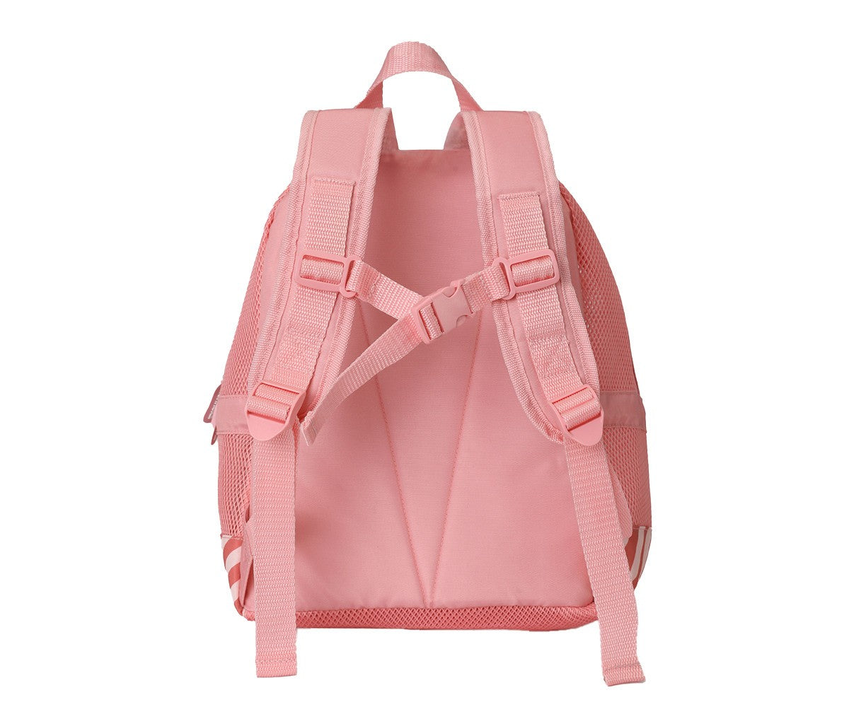 Mochila Infantil Antiarena Monnëka Stripes Bloom & Blush