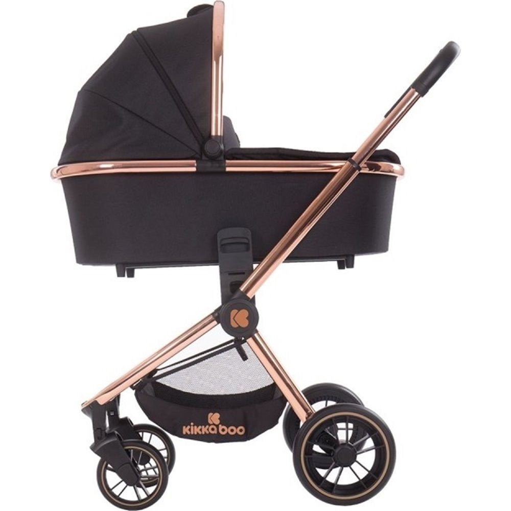 Cochecito TRIO Kikka Boo Vicenza Premium Black