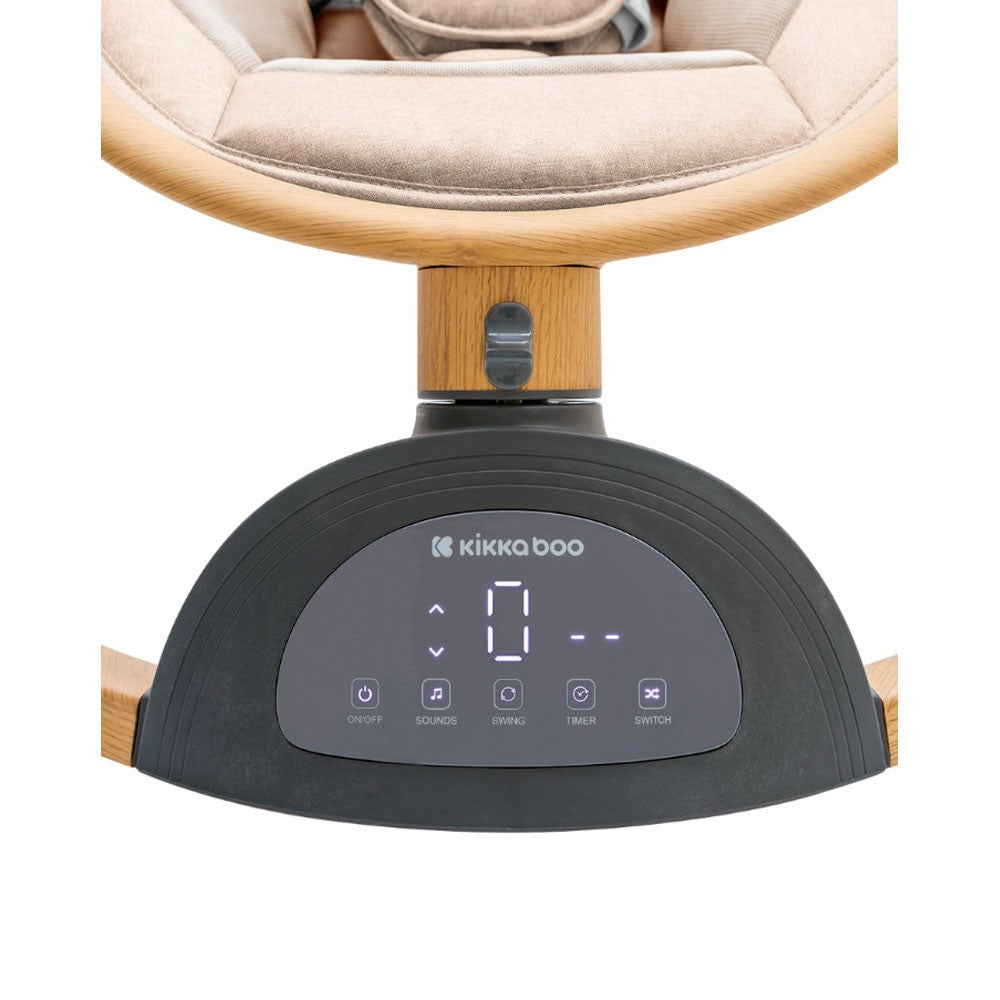 Columpio eléctrico KikkaBoo Ashlee 2.0 con capota