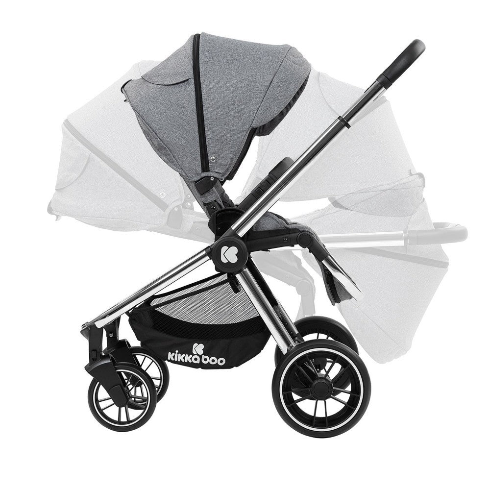 Cochecito Trio Kikka Boo VICENZA Premium Grey