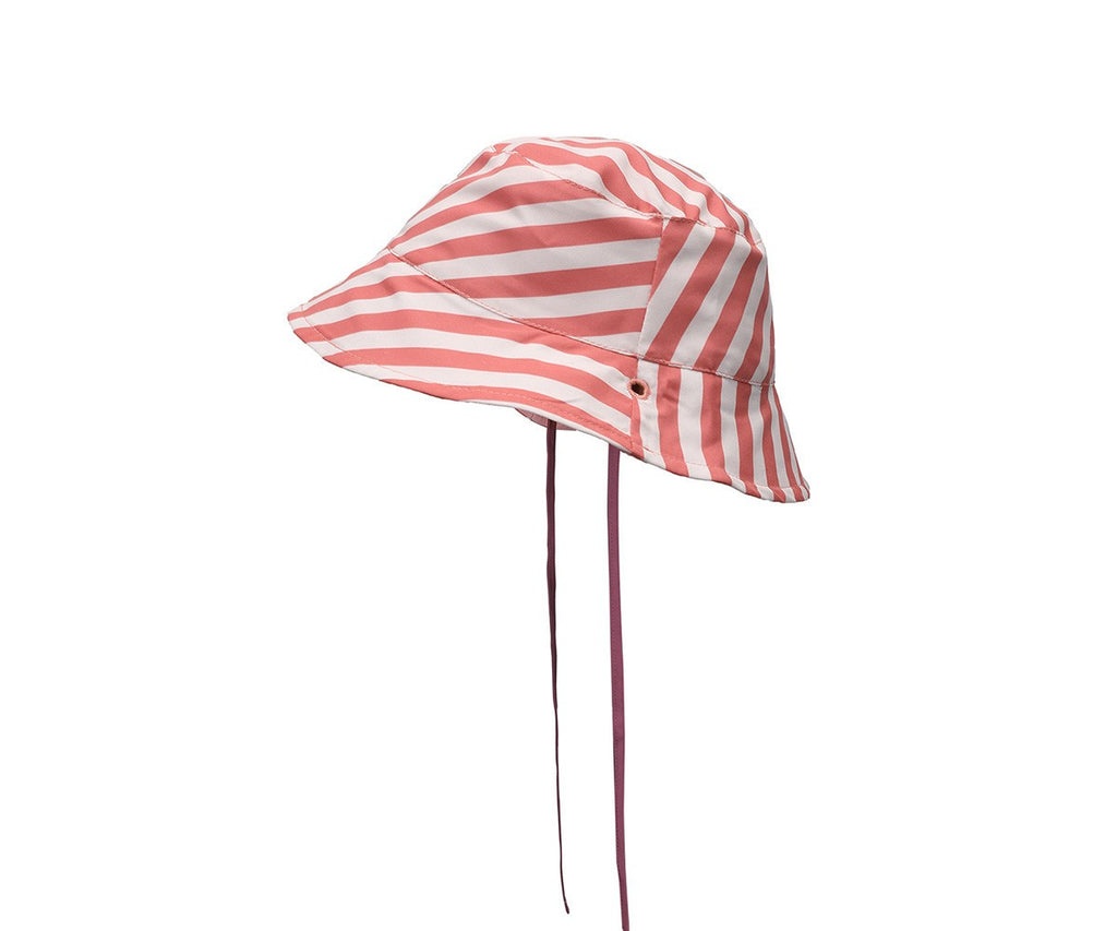 Gorro Reversible Monnëka Stripes Bloom & Blush