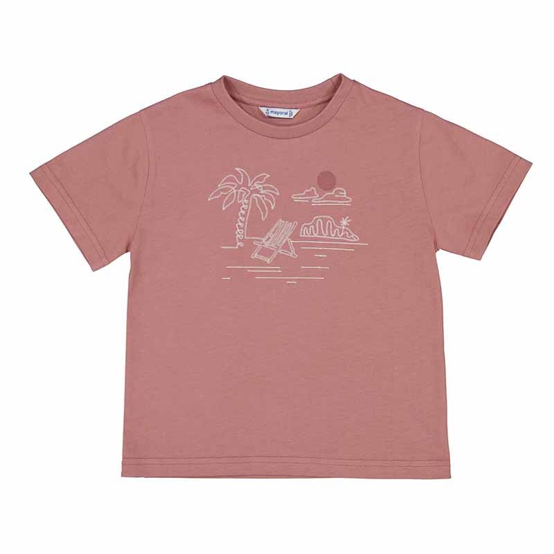 Camiseta Mayoral manga corta bordado