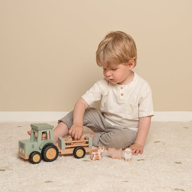 Tractor con Trailer Little Dutch Farm