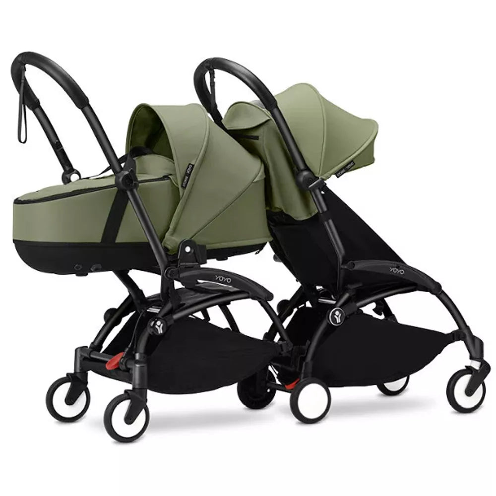 Cochecito Stokke YOYO³ doble para hermanos con Pack color