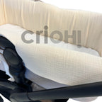 Guarnitura de capazo D'Peques bambula beige