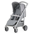 Silla paseo Bebecar Spot Compact A111 Anonizado-gris topo con plástico de lluvia