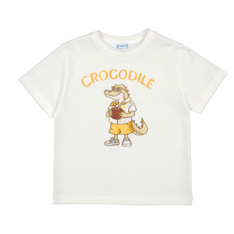 Camiseta Mayoral manga corta crocodile