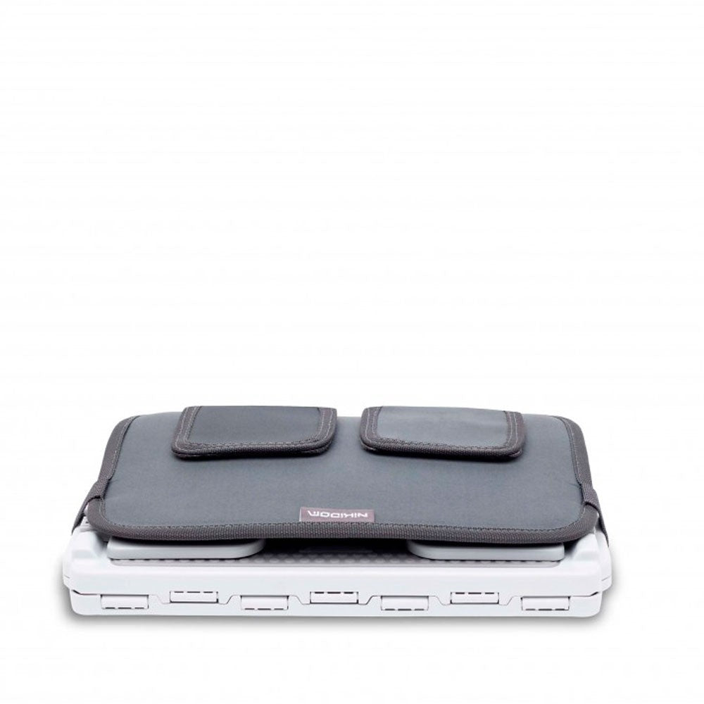 Trona Portátil Nikidom Flat Pack ultra compacta grey