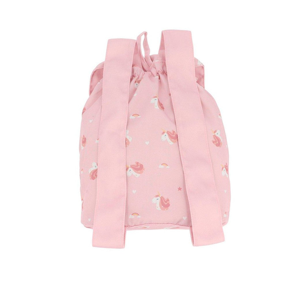 Mochila Pequeña Tela Tutete Magical Unicorn Personalizable