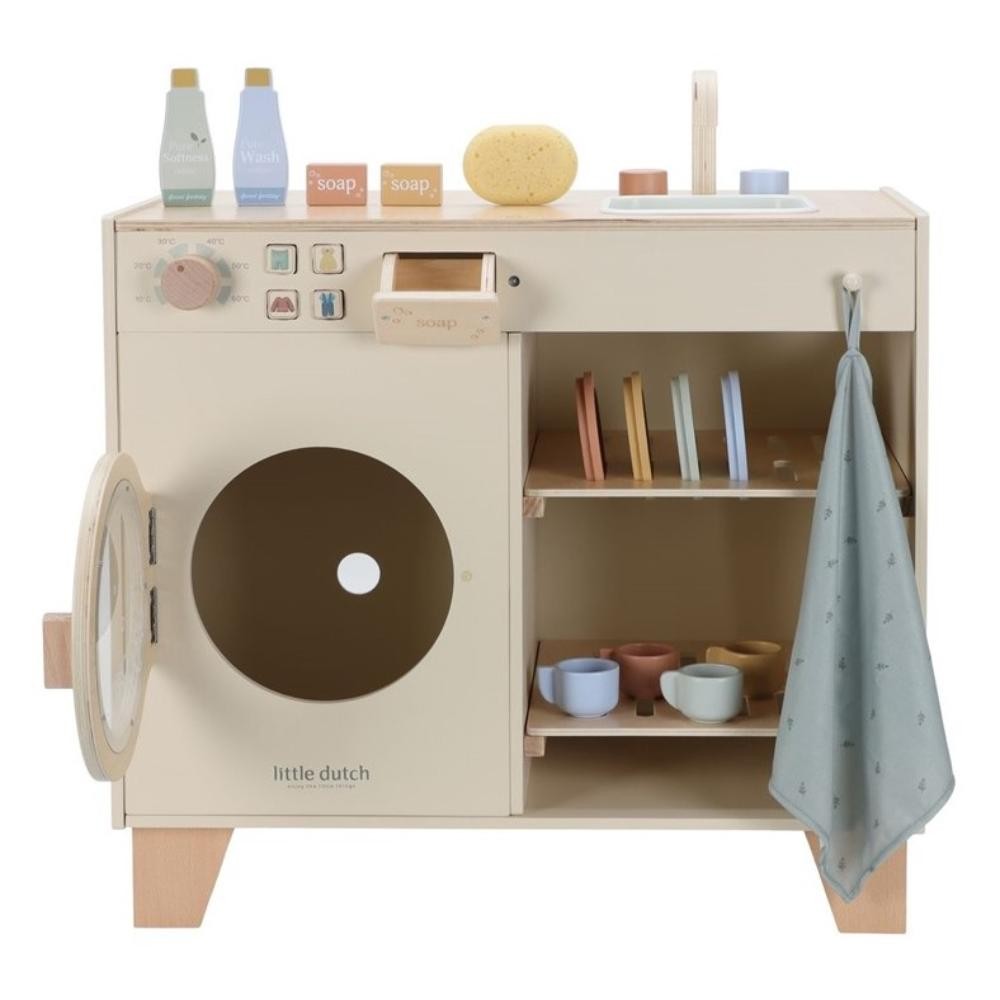 Lavadora Mueble Little Dutch De Madera