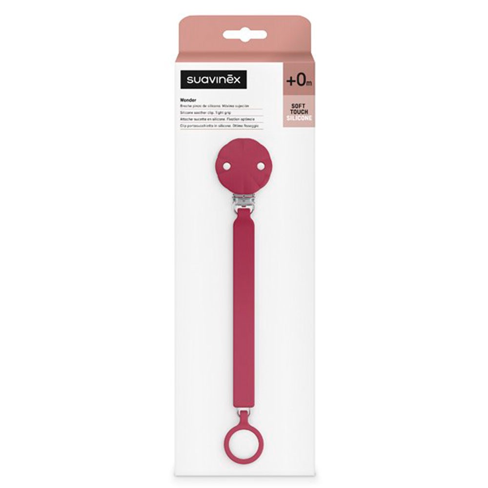 Pinza Chupete Suavinex Silicona Wonder Soft