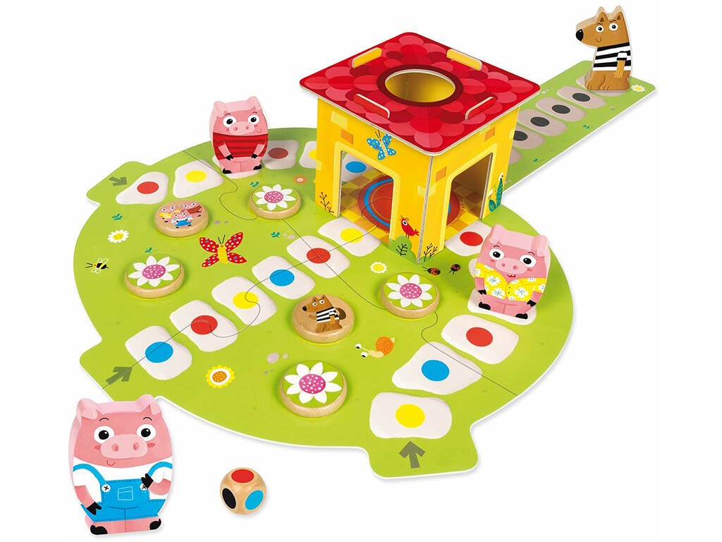 Juego Cooperativo Goula Los 3 Cerditos