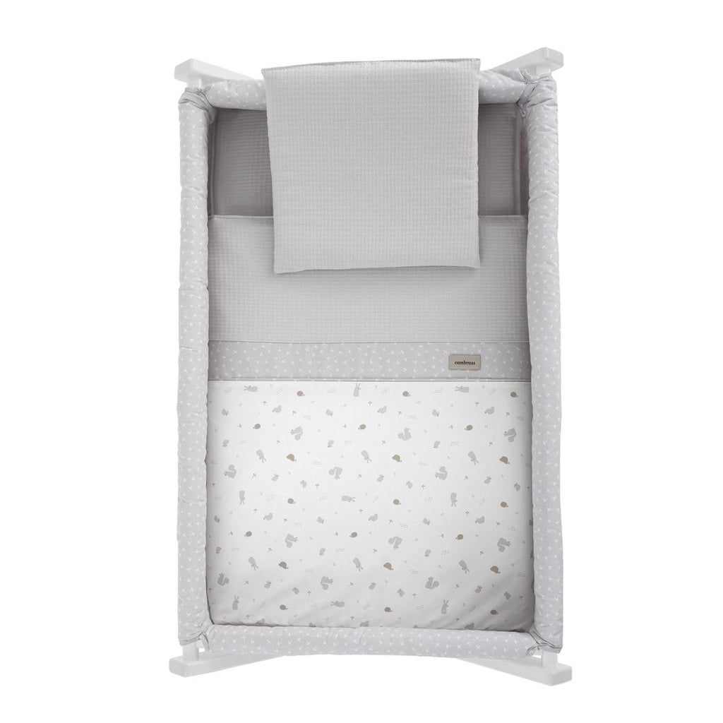 Minicuna tijera madera blanca Cambrass Ardi