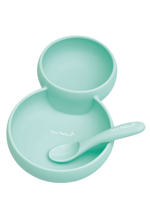 Set de alimentación Saro silicona TWIN
