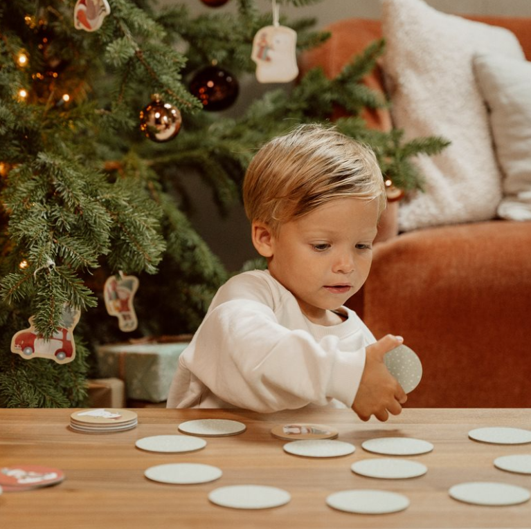 Juego de memoria Little Dutch Navidad