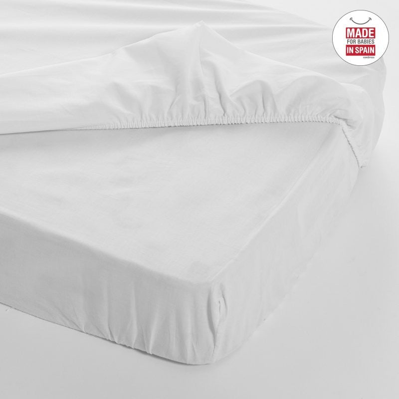 Sábana bajera ajustable cuna 70 Cambrass Liso