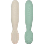 Juego Beaba 2 Pre-Cuchara Silicona