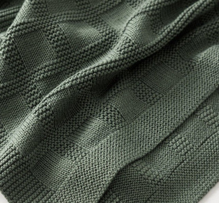 Manta Punto Bamboo Cambrass 80x100x1cm Squares