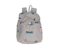 Mochila Pequeña Tela Tutete Dinos World Personalizable