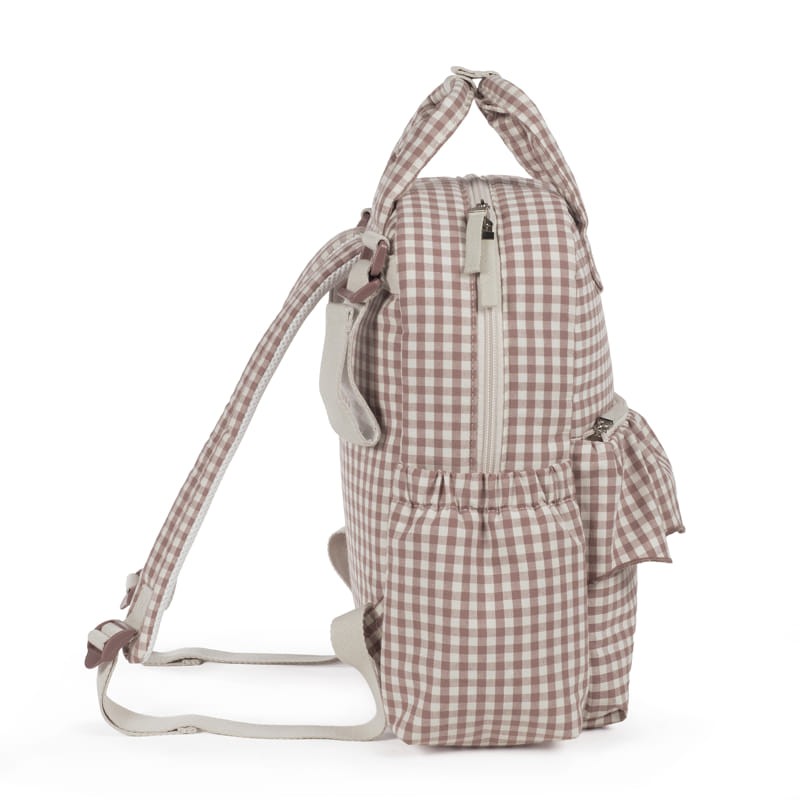 Mochila Praliné Walking Mum Vichy