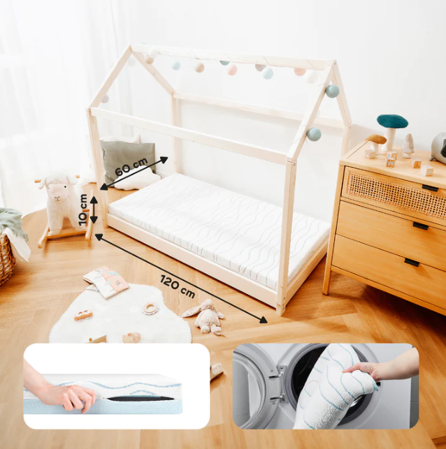 Colchón Babymoov Cosy'Lite para cuna 60X120 con tecnologia DRIRELEASE