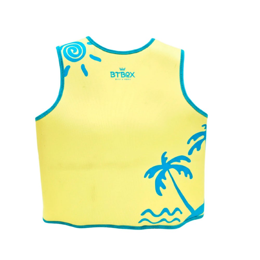 Chaleco flotador aprendizaje Btbox Neon Palms