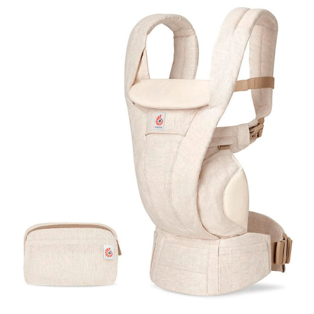 Mochila Portabebé Ergobaby Omni Deluxe Lino Natural