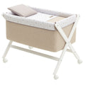 Minicuna Tijera Madera Cambrass Greeny Beige/Blanco
