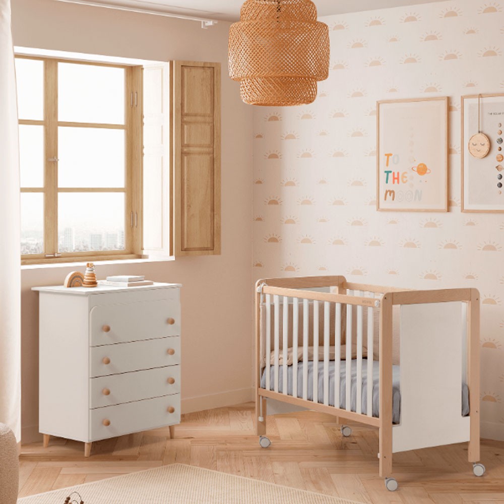 Cuna Micuna Luciana 120 x 60 con colchón opcional