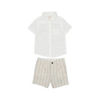 Conjunto Mayoral Bermuda lino vestir