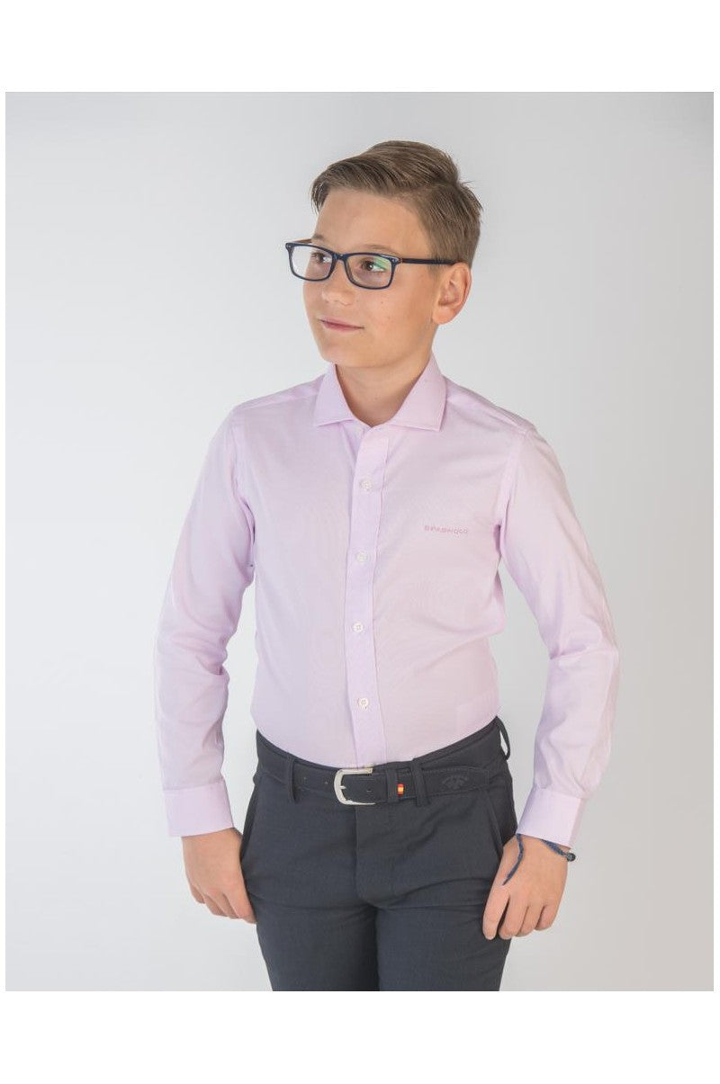 Camisa Spagnolo cuello cutaway mil rayas 4099