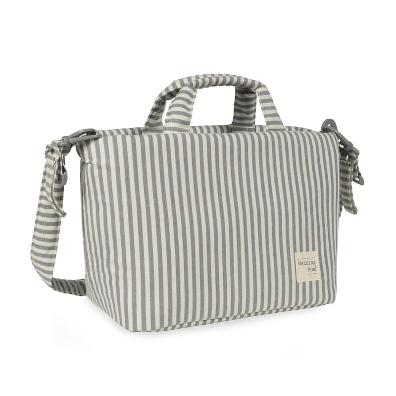 Bolsa Canastilla Walking Mum Praliné Rayas