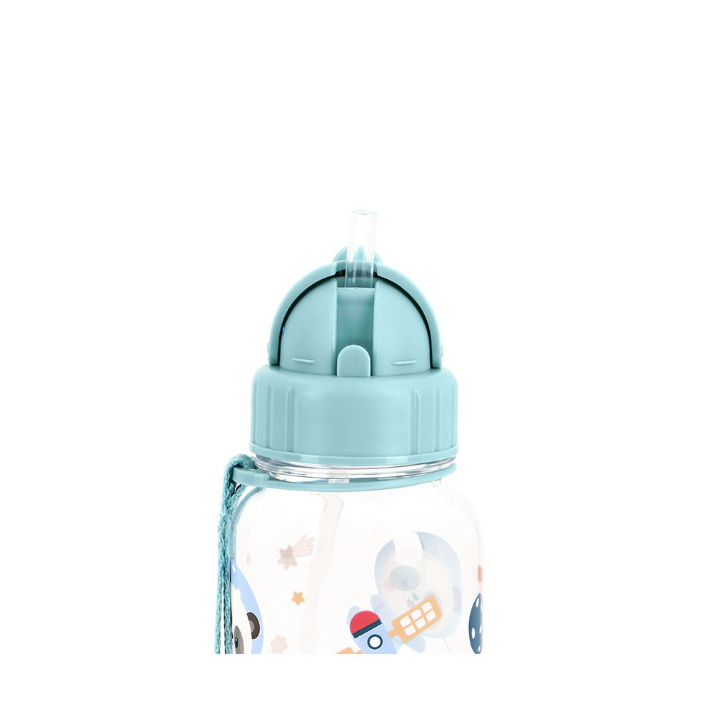 Botella de tritán Tutete Pandas in Space 500ml Personalizable