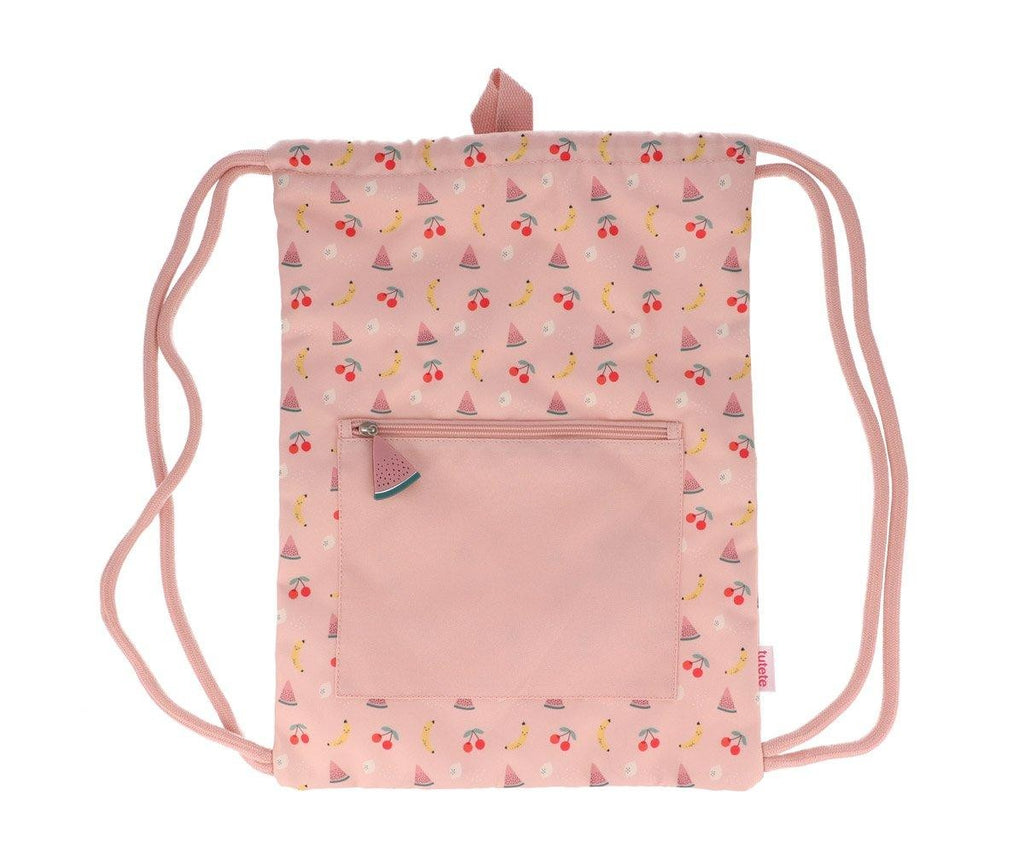 Mochila Saco Tutete Impermeable Fruits Personalizable