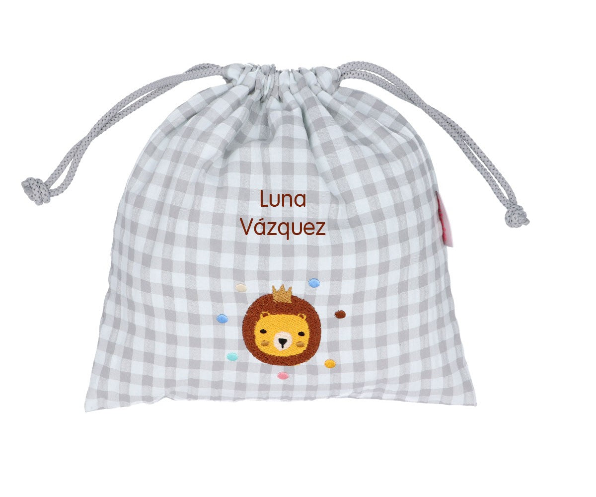 Bolsa Tutete Merienda Animal Friends Personalizable