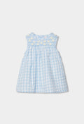 Vestido Boboli popelín con cuadros vichy