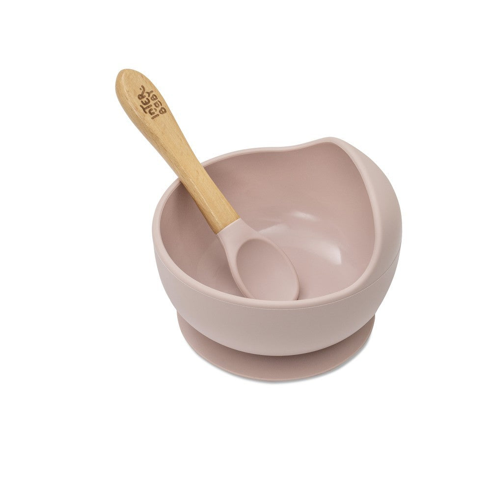 Cuenco Interbaby silicona con cuchara y ventosa