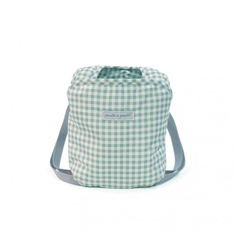 Mochila Portabebe Pasito a Pasito Play Tom Vichy Verde
