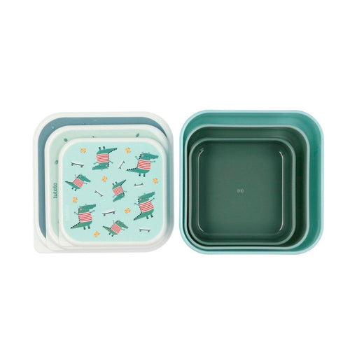 3 Cajas Almuerzo Tutete Croc