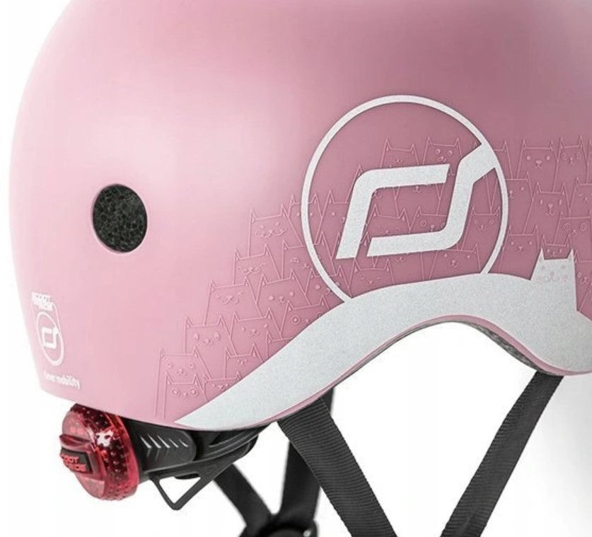 Casco Scoot and Ride Reflective para HIGHWAYKICK XXS regulable