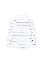 Camisa Boboli lino listada