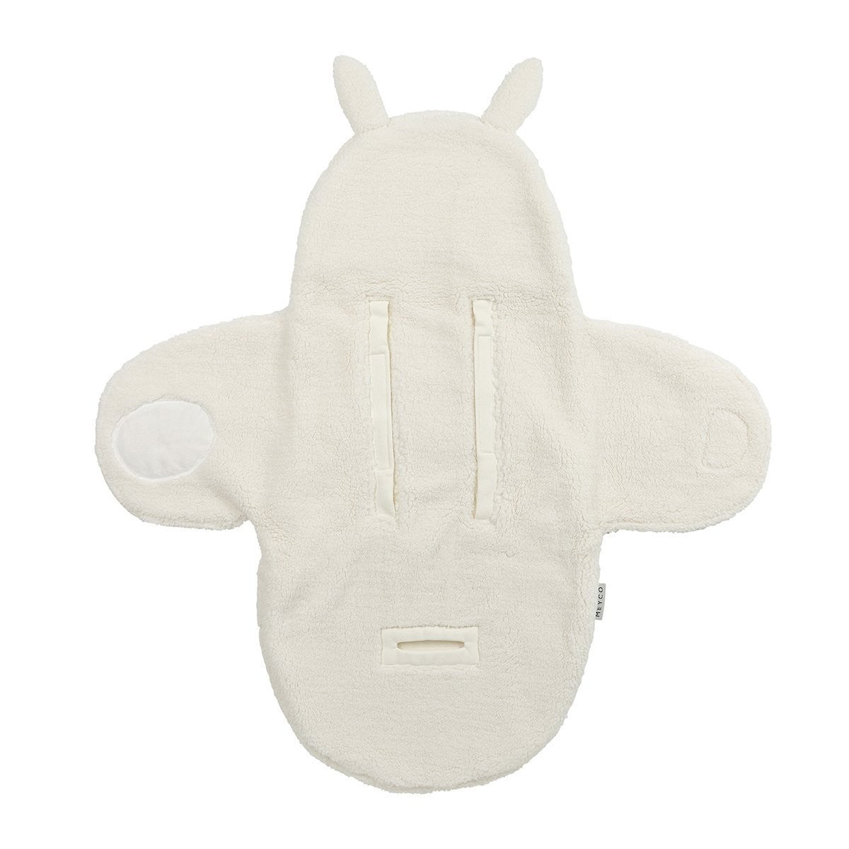 Manta Meyco Teddy Naturel