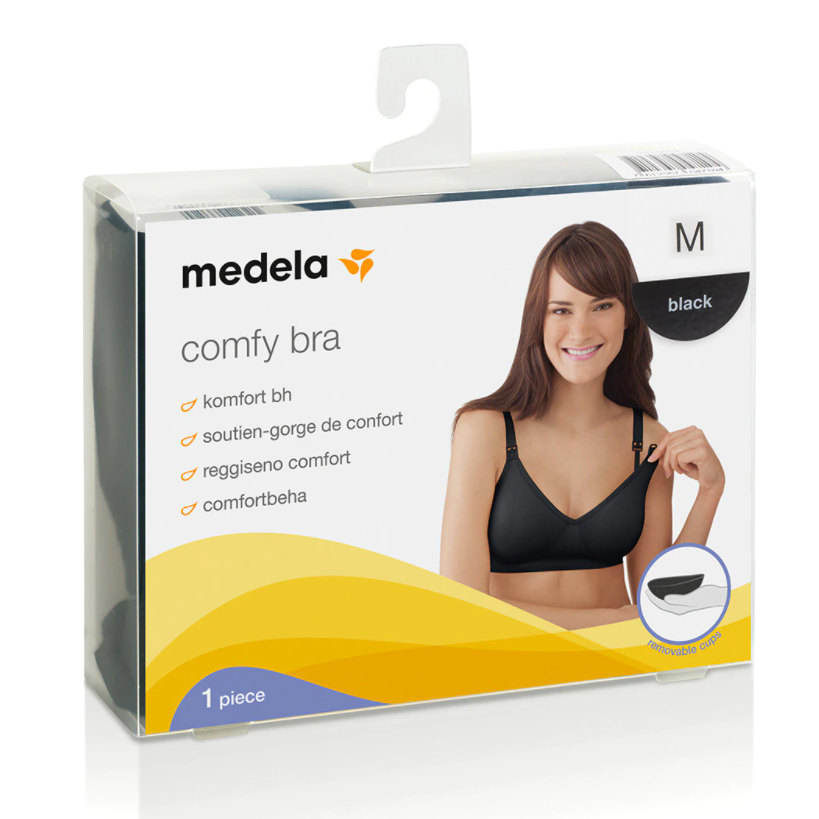 Sujetador de embarazo y lactancia Medela Comfy Bra Negro