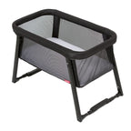 Minicuna Onna SOMNIA Fresh Negra con colchon sabana y mosquitera