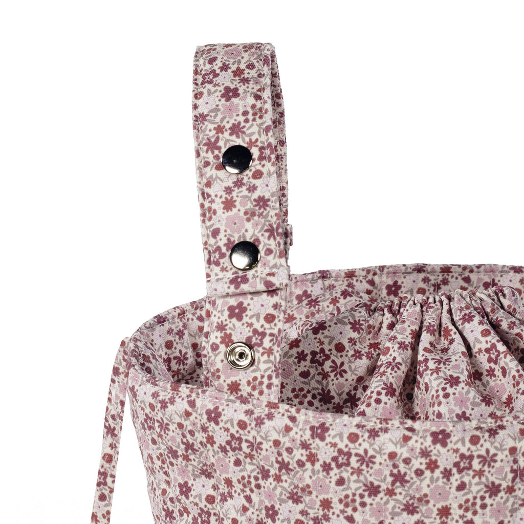 Bolsa Bucket Pasito a Pasito Cherry Flores