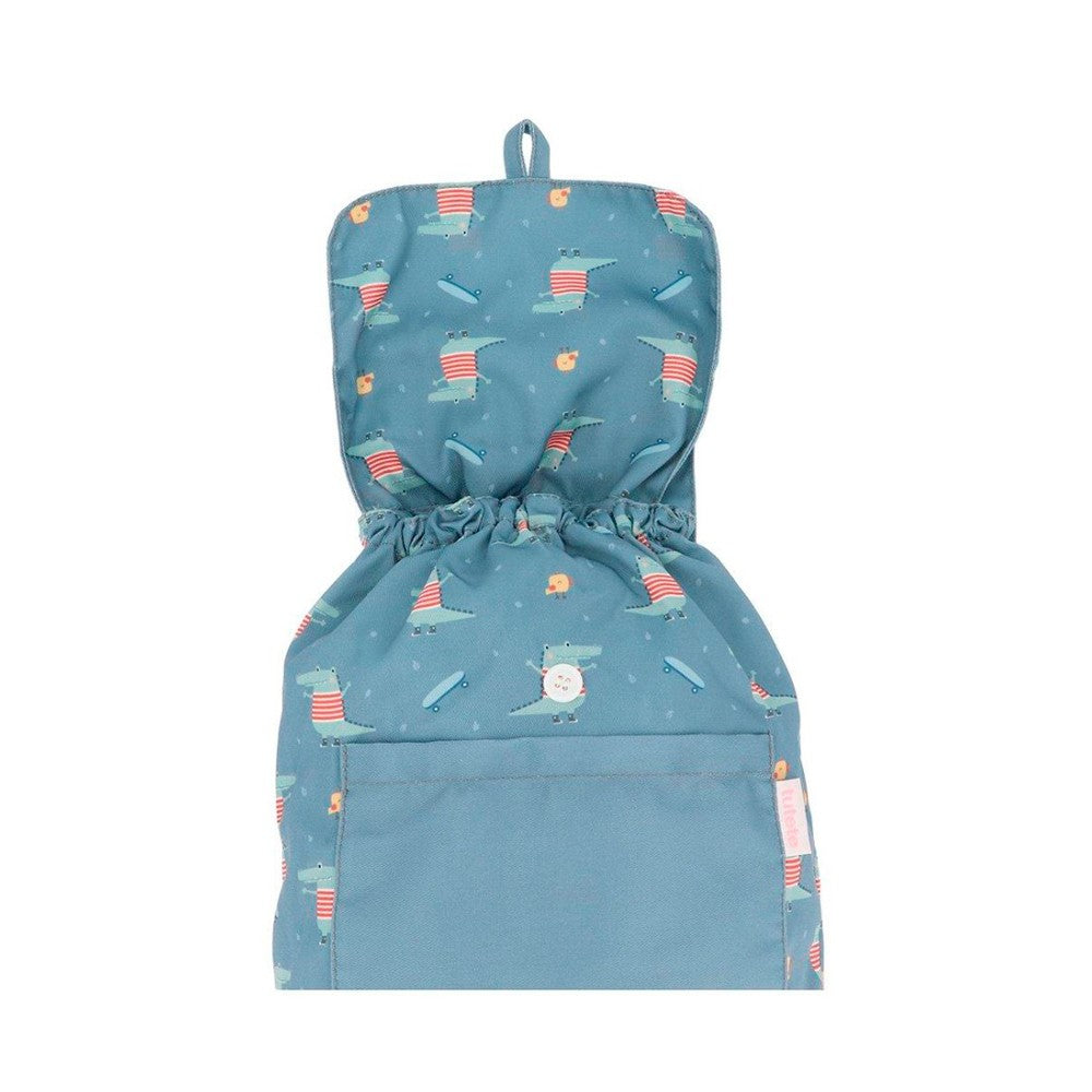 Mochila Pequeña Tela Tutete Croc Personalizable
