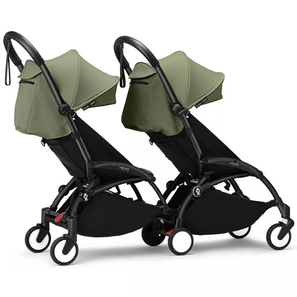 Silla paseo Stokke Yoyo³ doble con connect +6 con Pack color