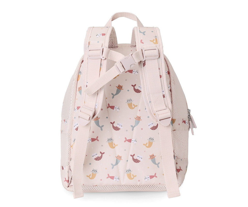 Mochila Infantil Antiarena Monnëka Mermaid Cats