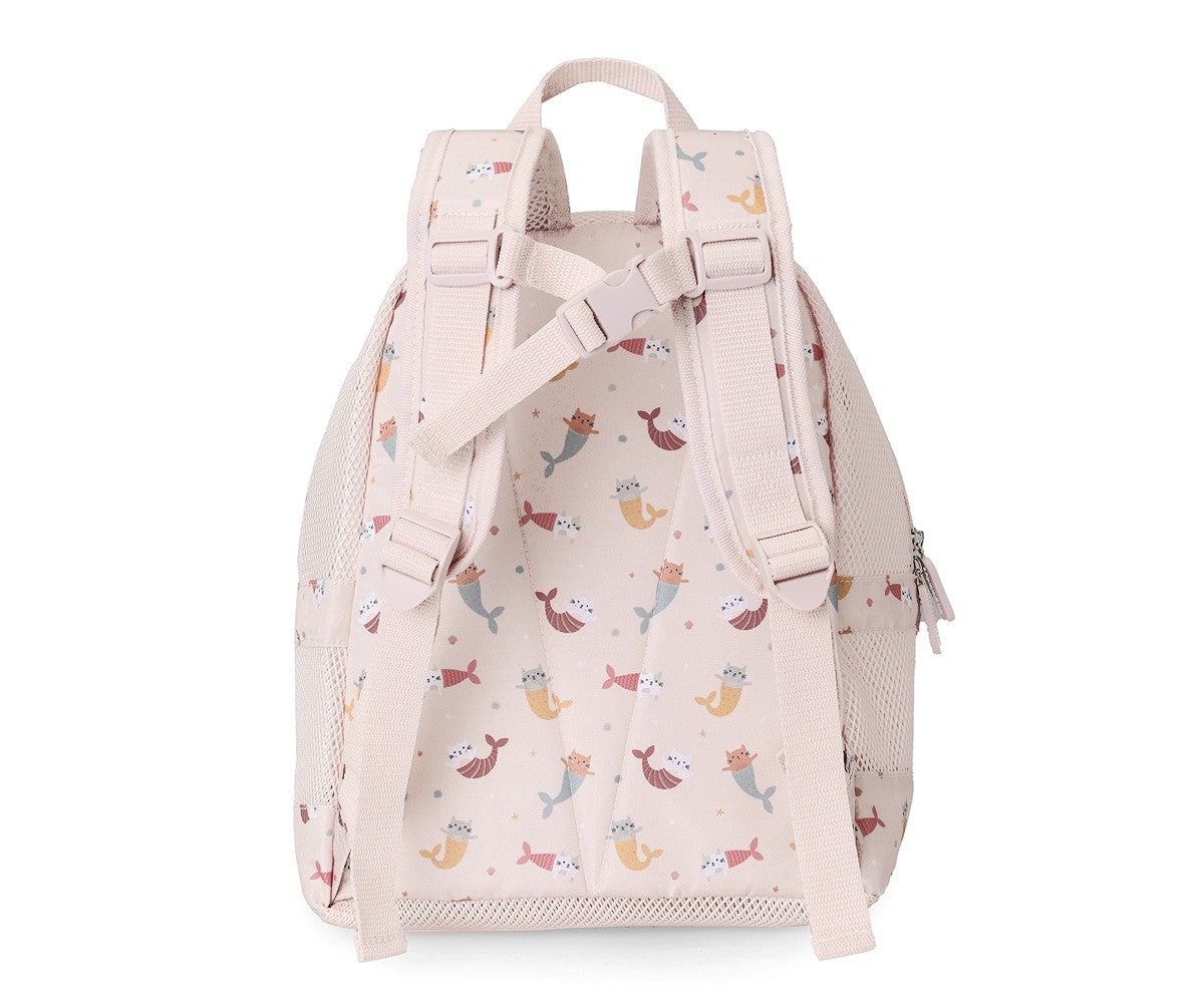 Mochila Infantil Antiarena Monnëka Mermaid Cats