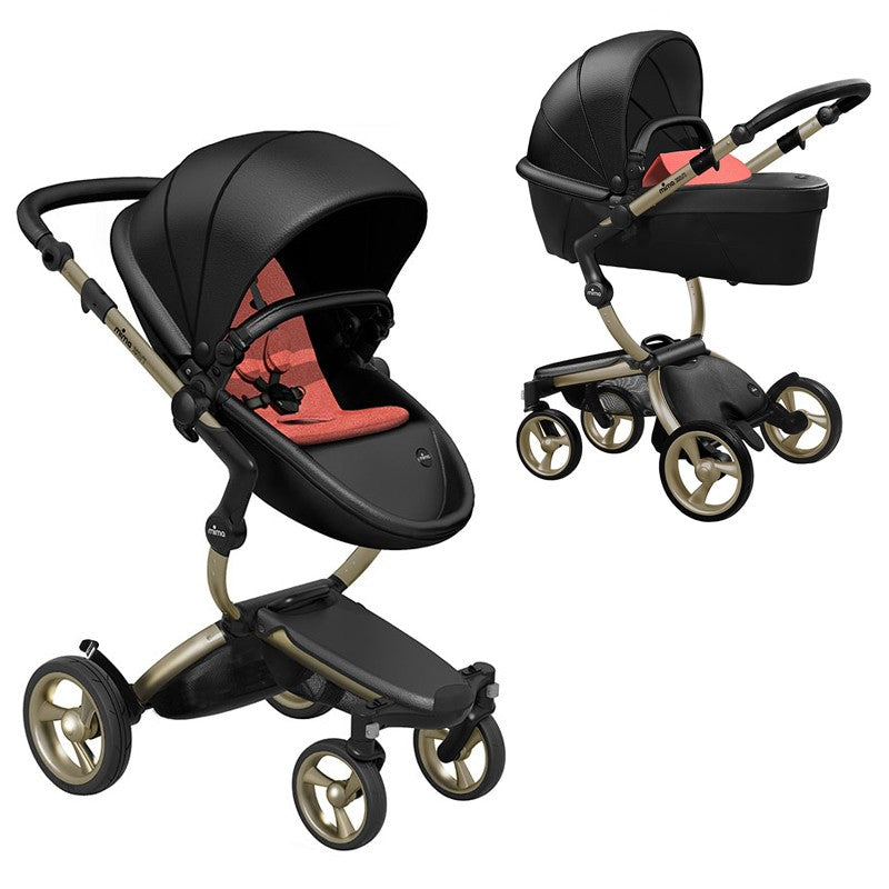 Cochecito Dúo Mima Xari Black Personalizable